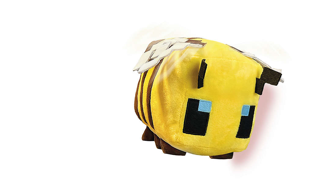 Plyšák - VČELKA značky Minecraft