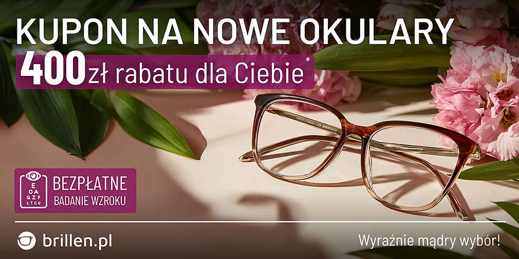 Okulary korekcyjne położone na jasnym tle