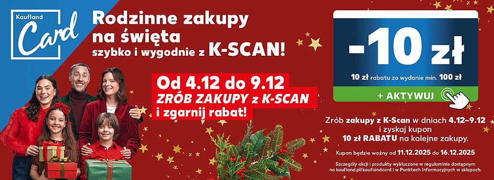 K-Scan - teraz kupon przy zakupach