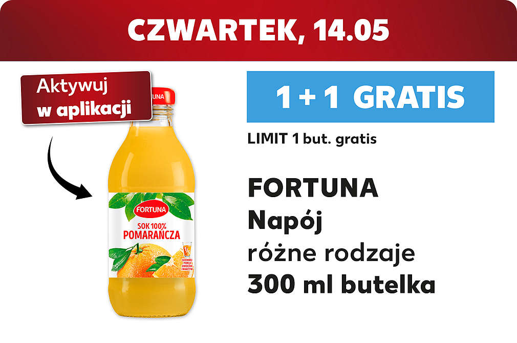 Kupon Codzienny Prezent z Kaufland Card XTRA na czwartek 14.05