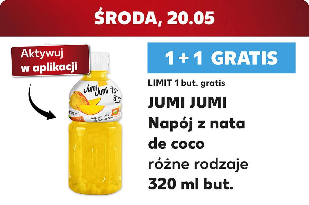 Kupon Codzienny Prezent z Kaufland Card XTRA na środę 20.05