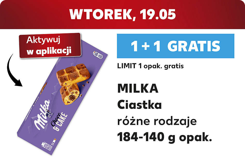 Kupon Codzienny Prezent z Kaufland Card XTRA na wtorek 19.05