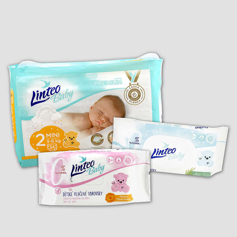 Produkty značky Linteo baby