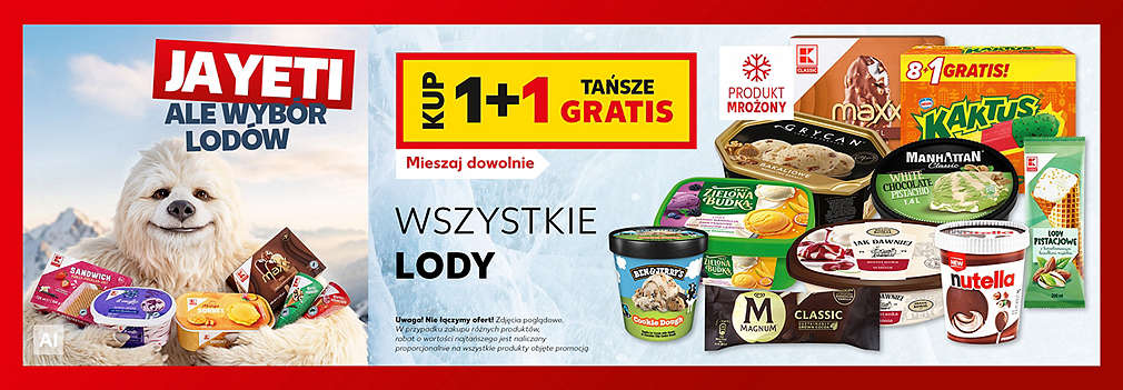 promocja na wszystkie lody