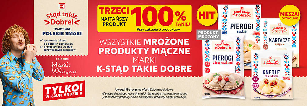 mrożone produkty mączne