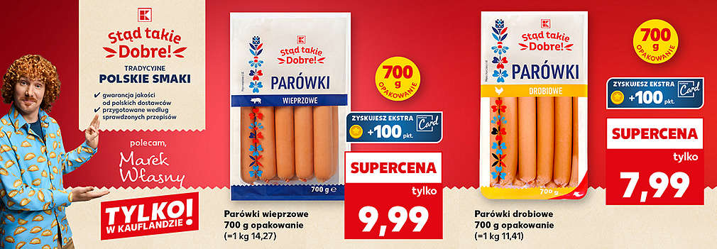 parówki K Stąd takie Dobre