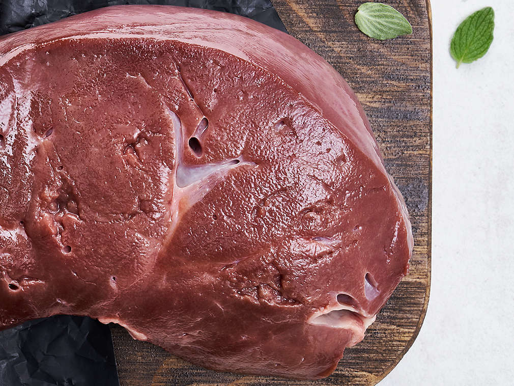 Ficat de vițel proaspăt în detaliu