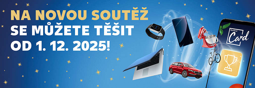 Na novou soutěž se můžete těšit od 1. 12. 2025!