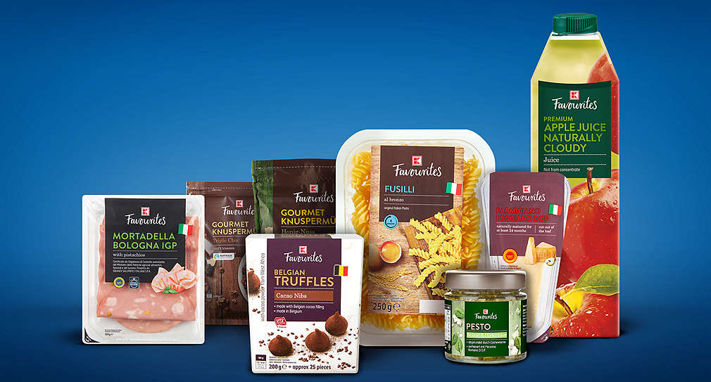 K-Favourites - sortiment diversificat