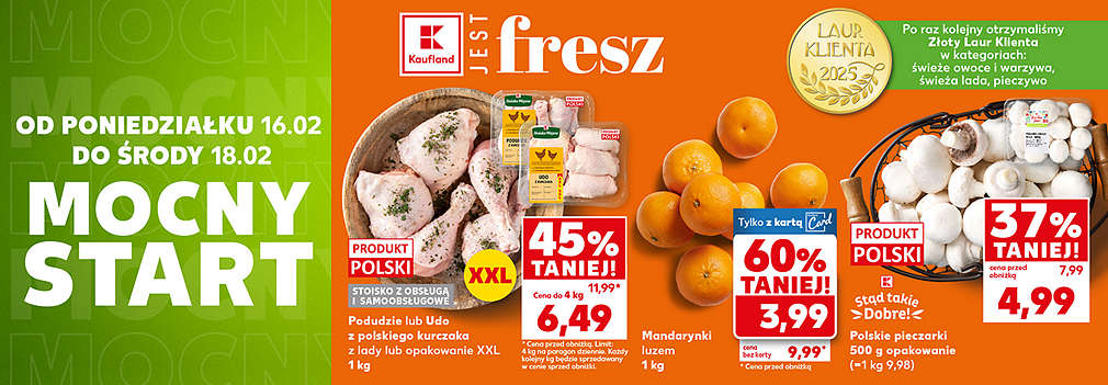 kurczak, pomarancze i pieczarki