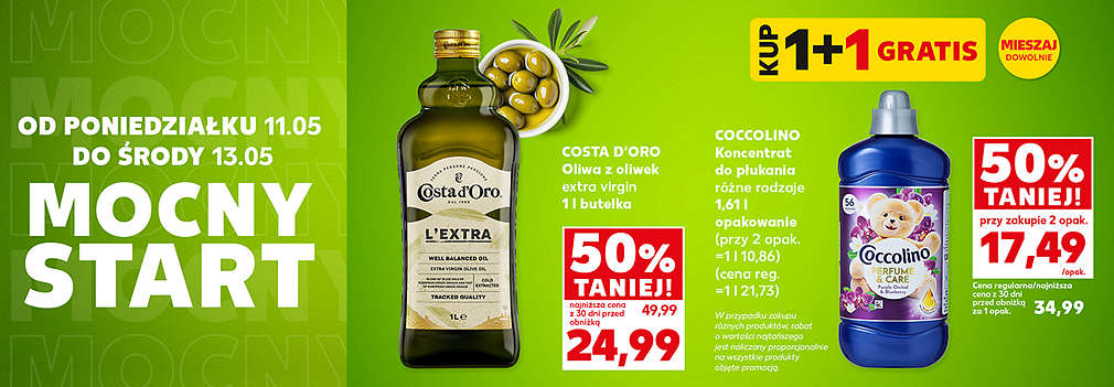 oliwa i płyn do płukania