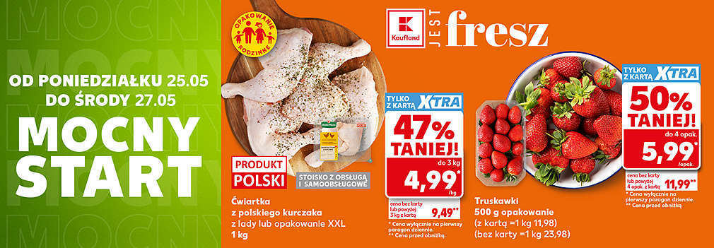kurczak i truskawki