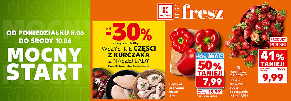 od poniedziałku 8.06