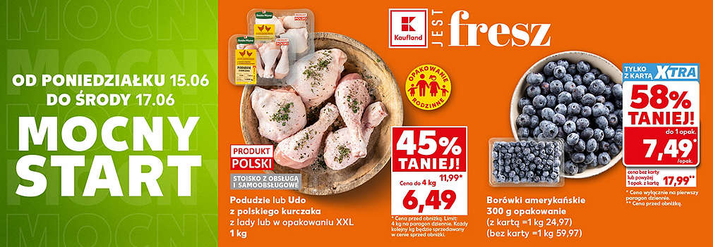 podudzie i udo z kurczaka i borówki