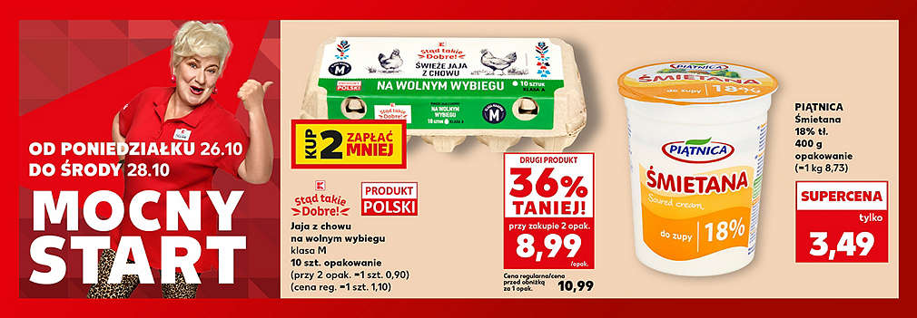 jajka i śmietana
