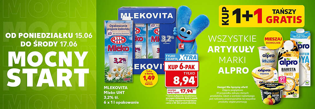 mleko i produkty Alpro