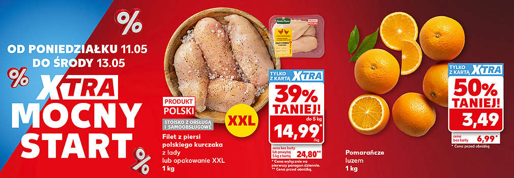 kurczak i pomarańcze
