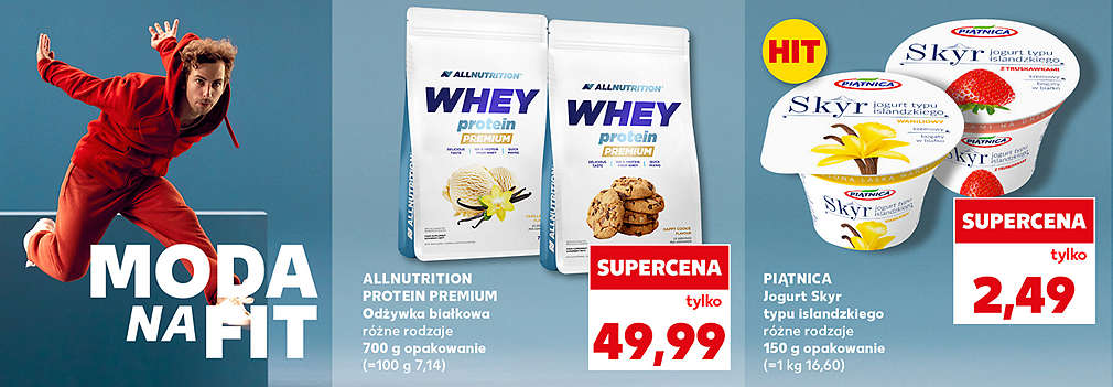 odżywka białkowa i skyr