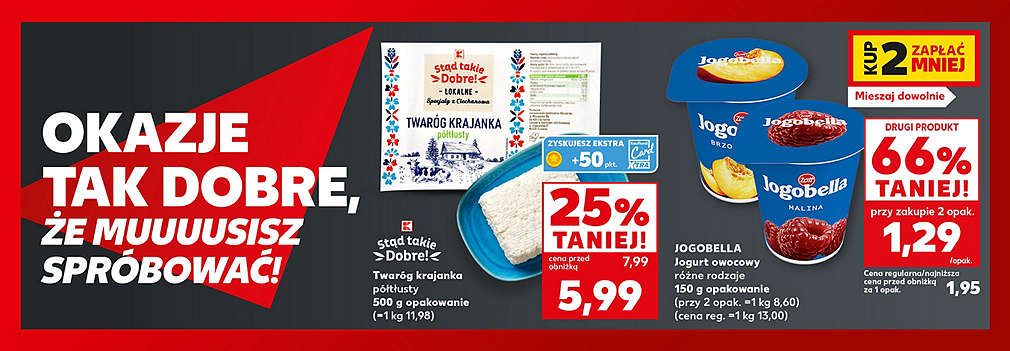 twaróg i jogurty Jogobella