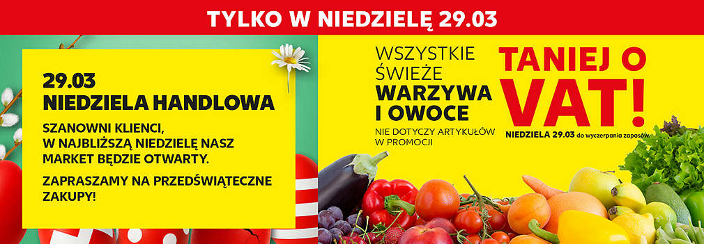 warzywa na niedzielę