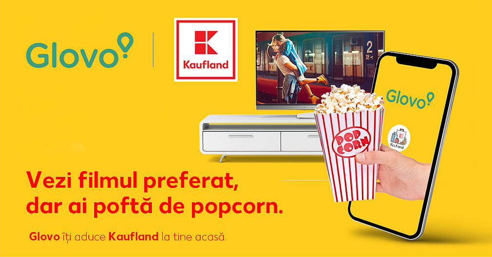 Comanda de la Kaufland prin Glovo