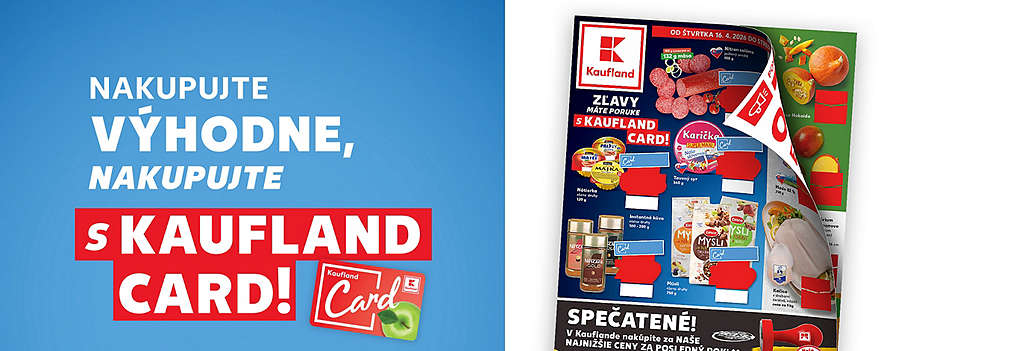 Ušetrite pri každom nákupe! Prezrite si aktuálny leták Kaufland platný od štvrtka 16. 4. 2026. Objavte skvelé ceny na tavený syr Karička, nátierky Májka, instantnú kávu Nesquik, kuracie rezne či müsli Emco s vašou vernostnou kartou.