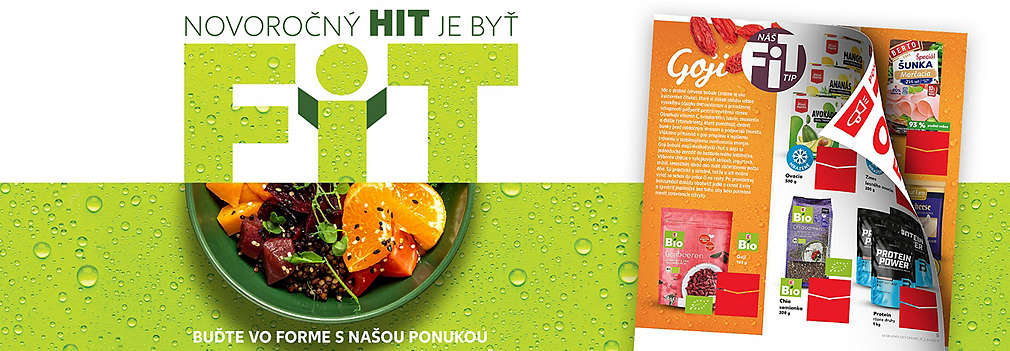 Odštartujte nový rok zdravo! Prezrite si špeciálnu ponuku „Buďte vo forme“ v aktuálnom letáku Kaufland. Objavte výhody plodov Goji, chia semienok, proteínov a ďalších BIO produktov pre váš zdravý životný štýl.