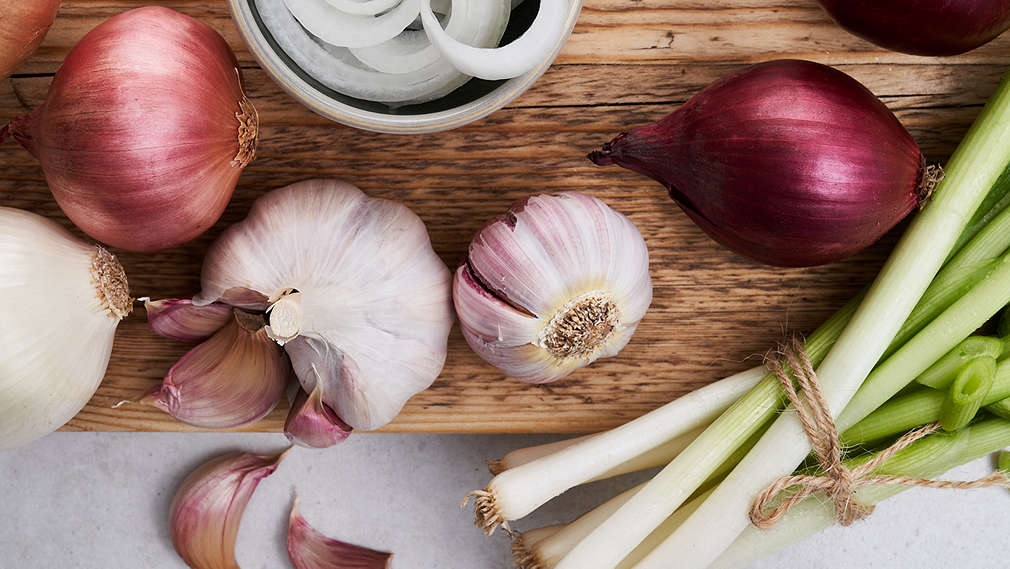 Abbildung von Zwiebelgemüse