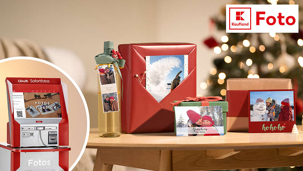 CEWE Sofortfotos; Logo: KAUFLAND FOTO