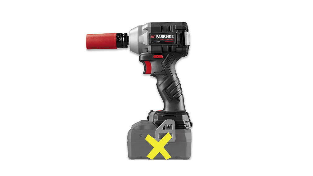 Изображение на PARKSIDE® PERFORMANCE Акумулаторен ударен винтоверт PPDSSA 20-Li B2