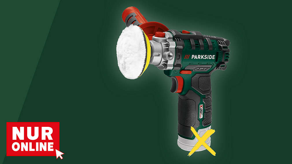 Produktabbildung: PARKSIDE 12 V Akku-Ausbesserungspolierer »PAAP 12 C3«, ohne Akku und Ladegerät