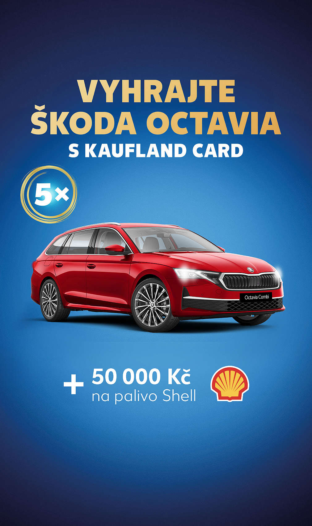 Sleva na paliva Shell s Kaufland Card