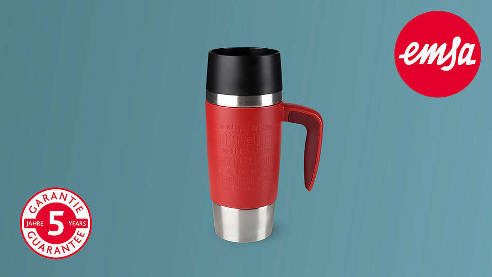 Isolierbecher »Travel Mug Handle«; 9.99 Treuepreis; UVP 34.99; 71 % Treuevorteilᵗ