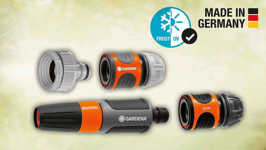 Grundausstattung; 7.99 Treuepreis; UVP 14.99; 46 % Treuevorteil*; Made in Germany, Frost/UV