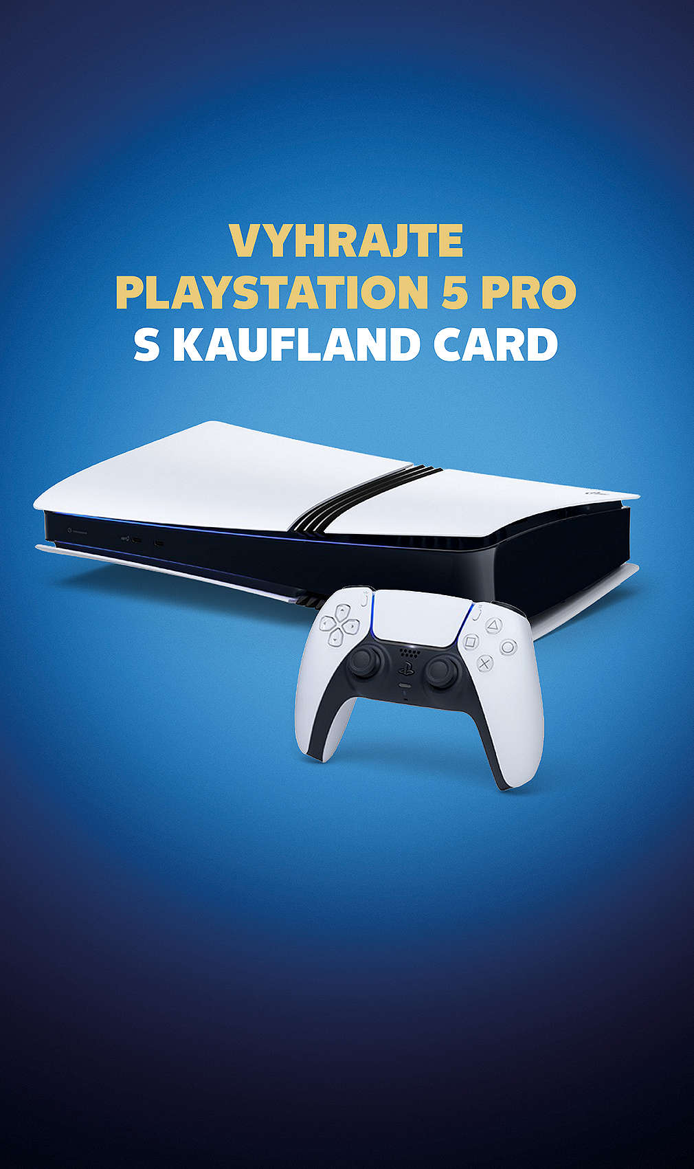 PlayStation 5 Pro v bílé barvě s konzolí