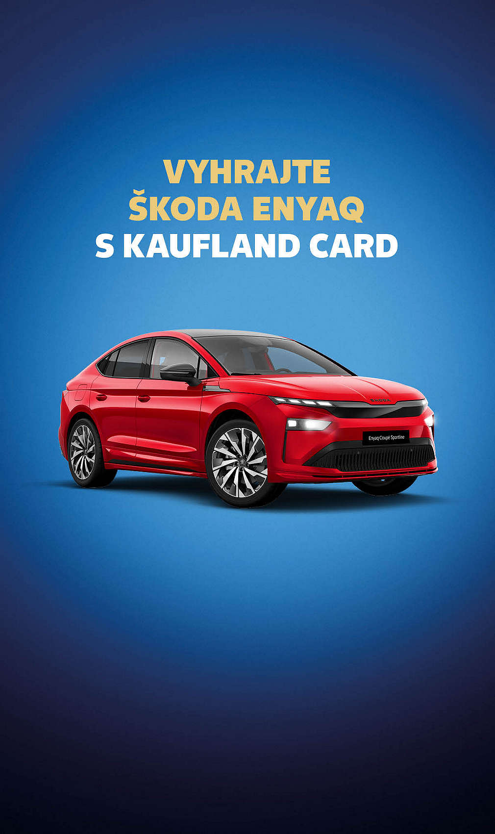 Vyhrajte Škoda Enyaq s Kaufland Card
