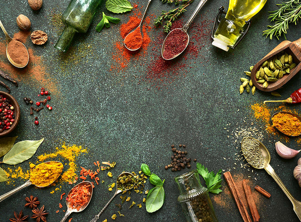 Various spices for the taste.