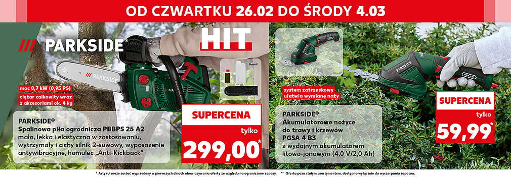 narzedxzia ogrodowe Parkside