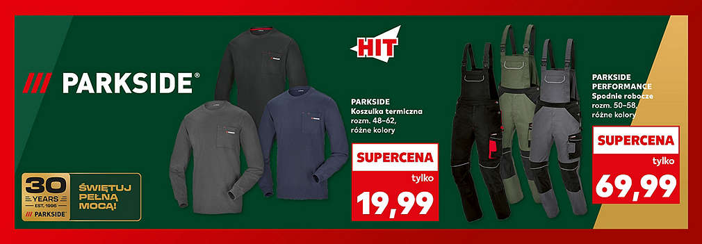 ubrania robocze parkside