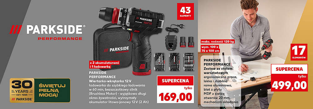narzędzia Parkside 