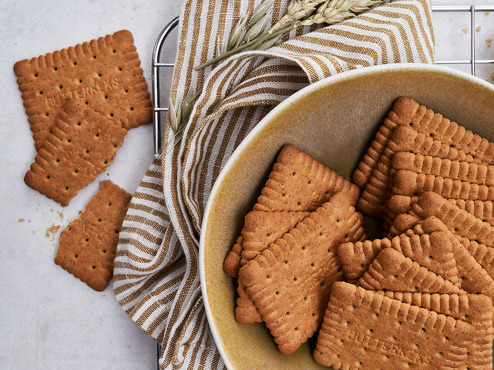 Biscuiți din făină integrală în detaliu