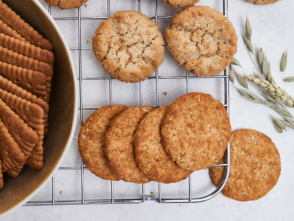 Biscuiți din făină integrală în detaliu