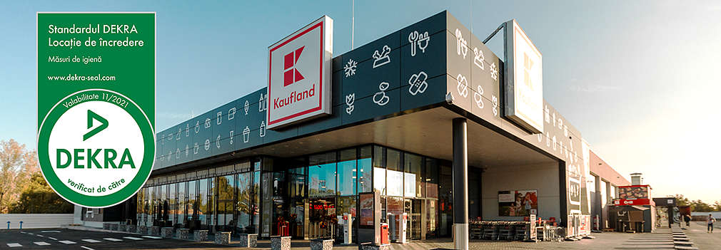 Magazinele Kaufland au ceritifcarea DEKRA