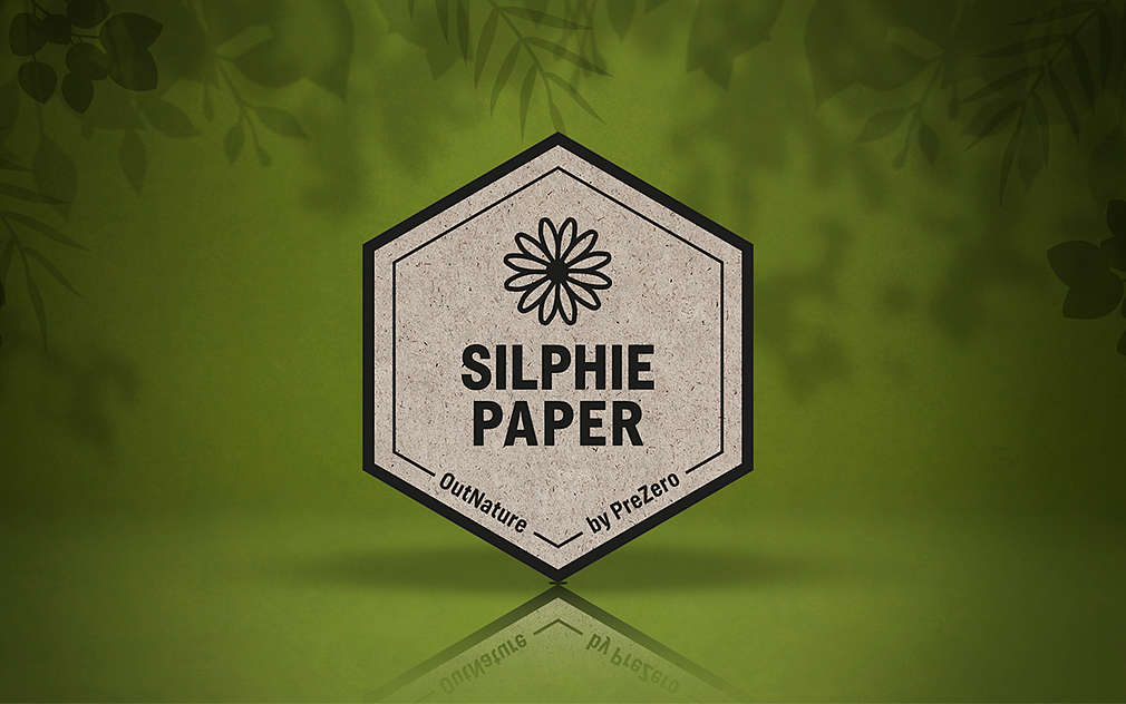 Sigla Silphie pe fond verde