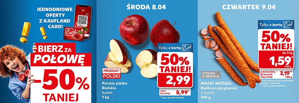 produkty za połowę ceny