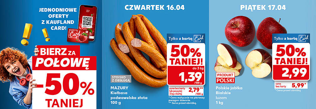 produkty za połowę ceny
