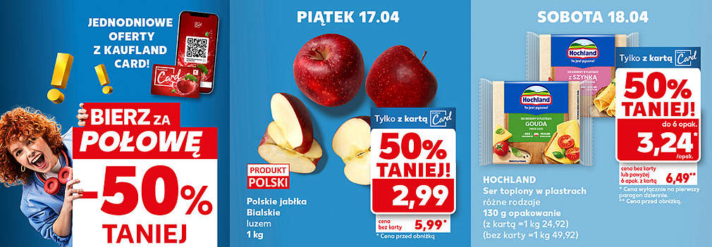 produkty za połowę ceny