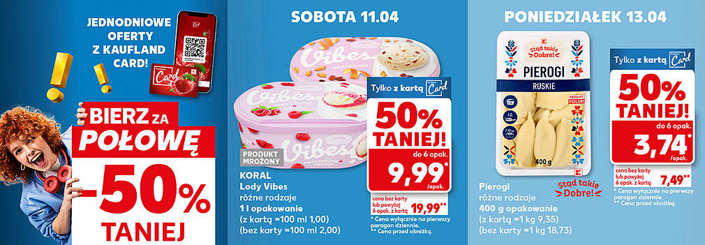 produkty za połowę ceny