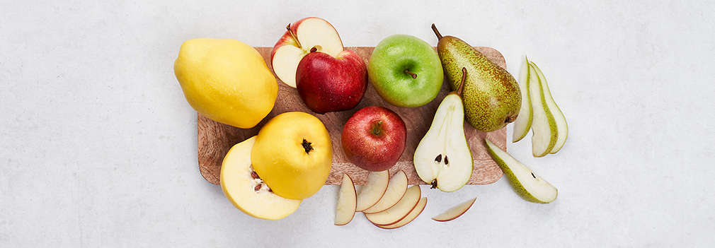Obrázek čerstvého jádrového ovoce