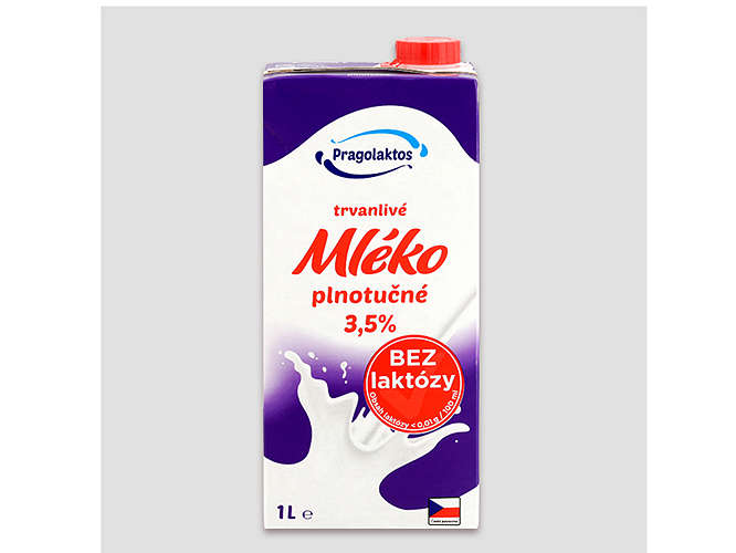 Pragolaktos Trvanlivé mléko bezlaktózové